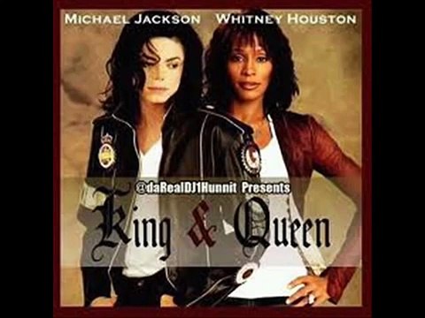Whitney houston & michael jackson Duet Rock with somebody.