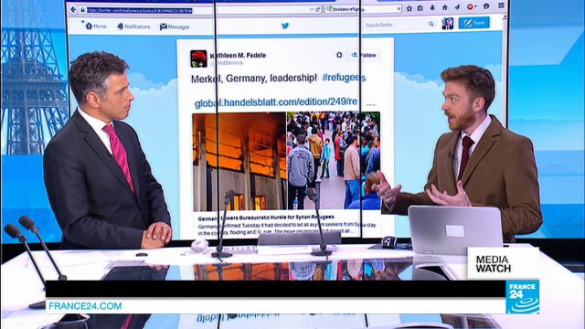 Merkel booed by protesters over decision to welcome refugees