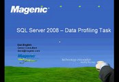 Did you know? SQL Server 2008 includes Data Profiling Task