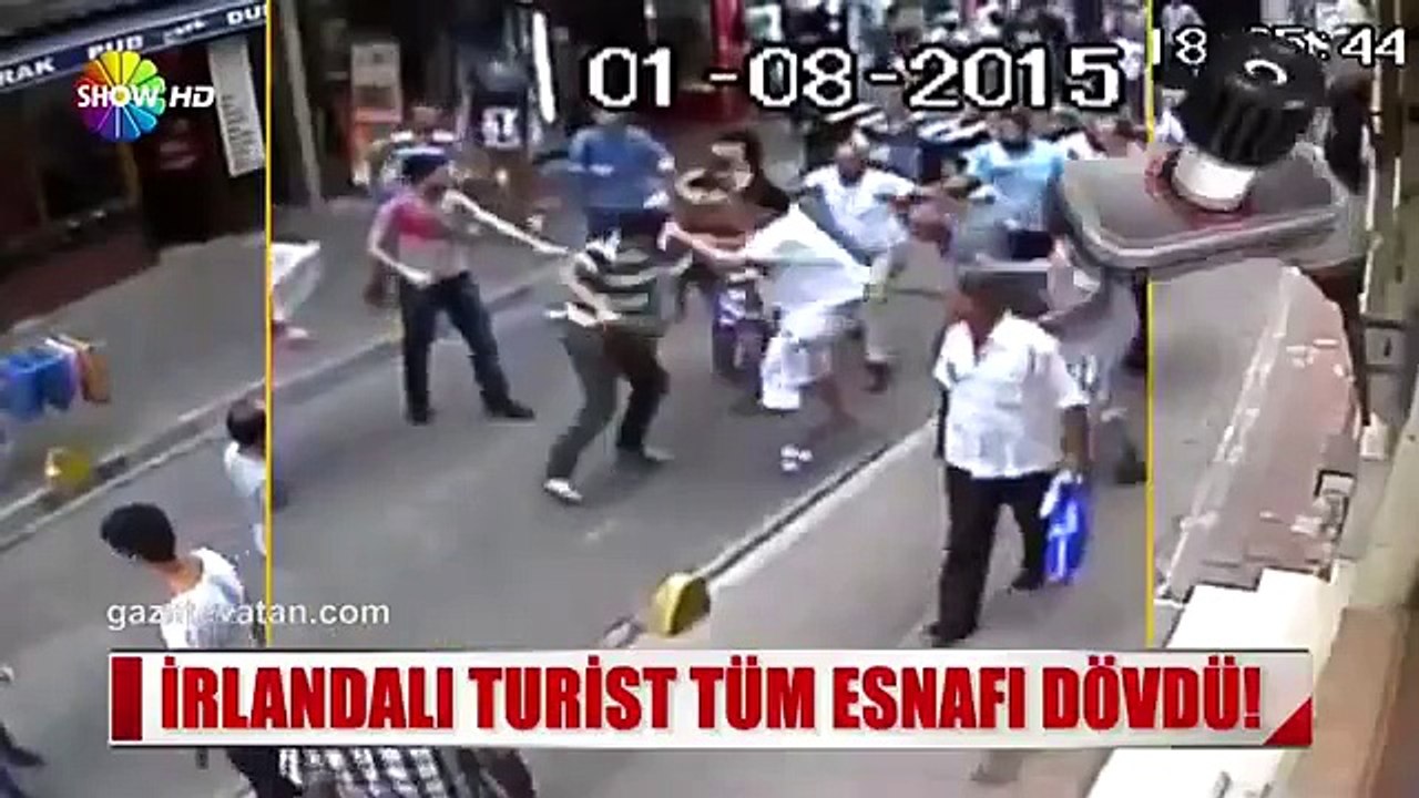 Irish boxer tourist fights off Turkish shopkeepers' attack  Daily Mail Online