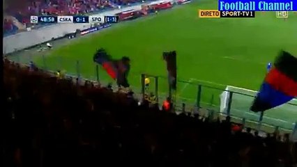 Seydou Doumbia Great Goal - CSKA Moscow vs Sporting CP 1-1 Champions League 26.08.2015