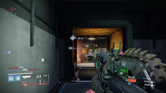 Destiny shoulder charge fail