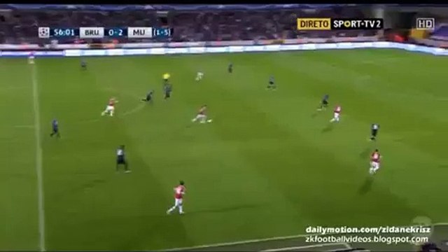 Wayne Rooney 0:3 Hattrick | Club Brugge v. Manchester United - UCL 15-16 Play-offs 26.08.2015 HD