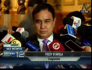 Fredy Otárola pone en duda imparcialidad de procuradora Julia Príncipe [Video]