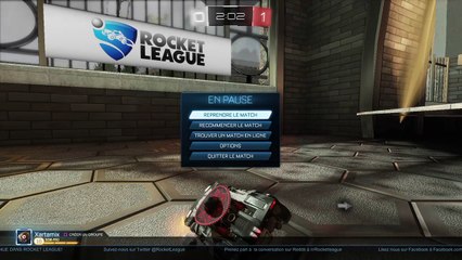 Rocket League out of the map
