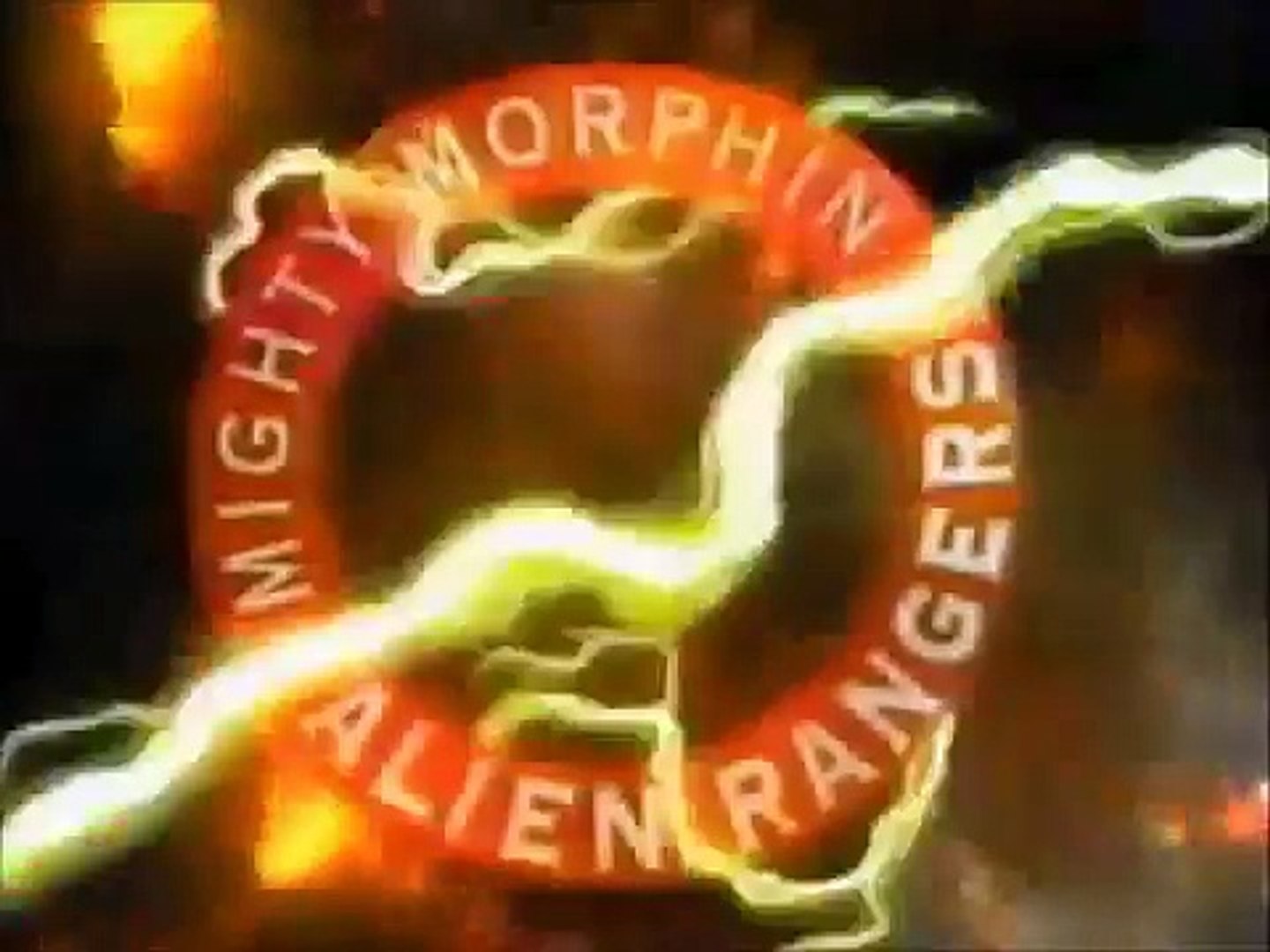 ⁣Power rangers alíen rangers completa