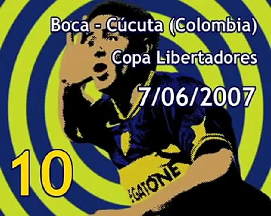 Los 10 mejores goles de Riquelme en Boca