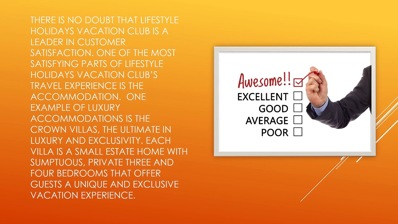 Lifestyle Holidays Vacation Club Leaves Travelers Completely Satisfied