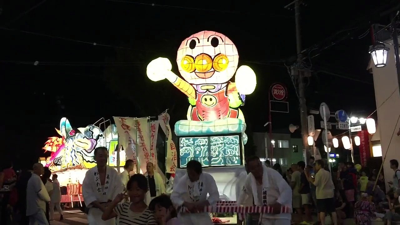 Doraemon & Anpanman Nebuta ドラえもん＆アンパンマンねぶた