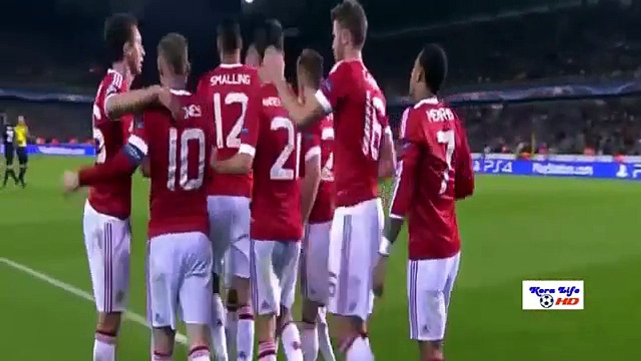 Club Brugge vs Manchester United 0-4 All Goals & Highlights UCL 2015