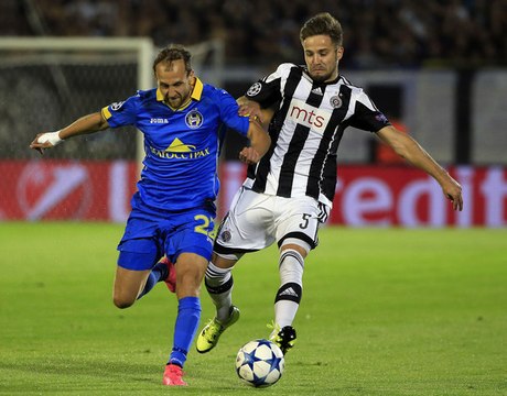 Partisan vs Bate UEFA Champions League all goals 26.08.2015
