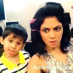 Dubmash Rishi and Kavita Kaushik