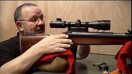 Sighting in an Air Rifle Scope.mov