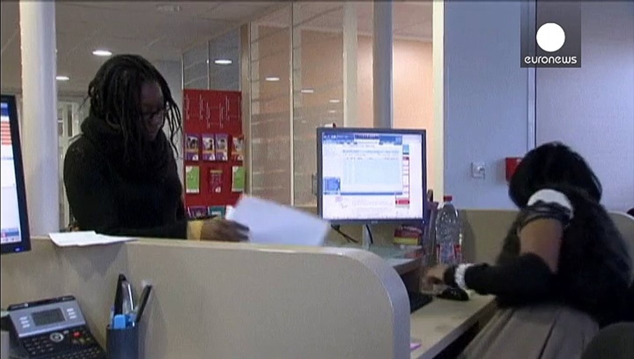 Weniger Arbeitslose in Frankreich