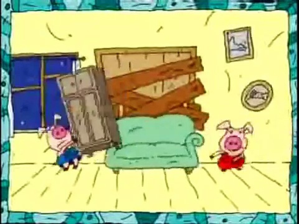 SANTA CLAUS AND THE THREE LITTLE PIGS (NO PRESENTS THIS CHRISTMAS !)