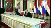 Sisi meets with Putin in Moscow