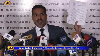 Leopoldo López exige que se investigue el presunto intento de asesinato en su contra