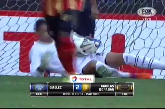 Emelec [ECU] 2 vs Aguilas Doradas [COL] 1 ► Resumen y Goles ►Copa Sudamericana 26.08.2014