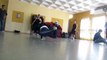 BBoying practice session