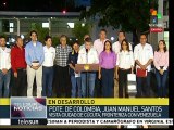 Presidente Santos anuncia planes de atención social para Cúcuta