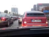 Jazda po Warszawie - Audi A2 vs Opel Vectra
