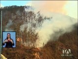 Quito: Los incendios forestales no cesan