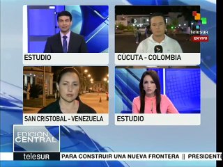 Venezolanos apoyan medidas del gobierno en la frontera con Colombia
