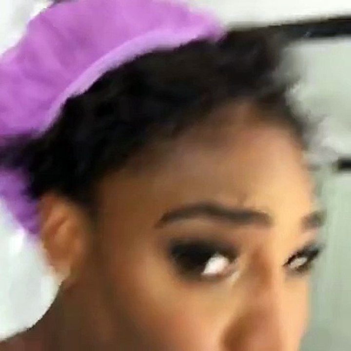 Serena Williams & her make-up