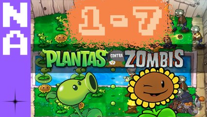 Plantas Vs. Zombis - Gameplay - Nivel 1 - 7