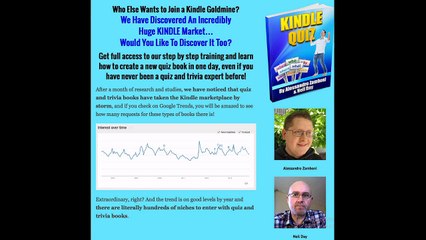 Kindle Quiz Review by Alessandro Zamboni and Neil Day review