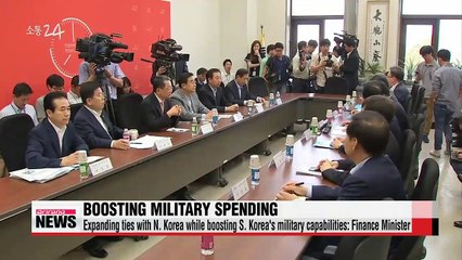 S. Korea to boost military-related spending next year after inter-Korean tensions