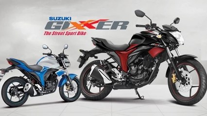 Suzuki Gixxer | New Dual-Tone Colour Scheme | Latest Bikes News 2015