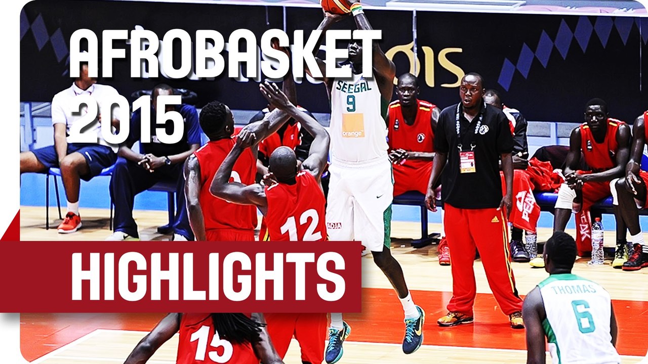 Senegal v Uganda - Game Highlights - Round of 16 - AfroBasket 2015
