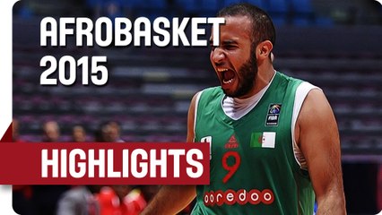 Cameroon v Algeria - Game Highlights - Round of 16 - AfroBasket 2015