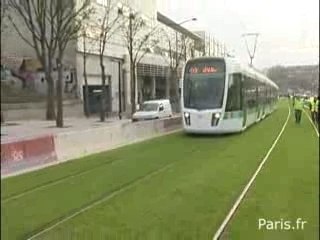 Les premiers essais du tramway