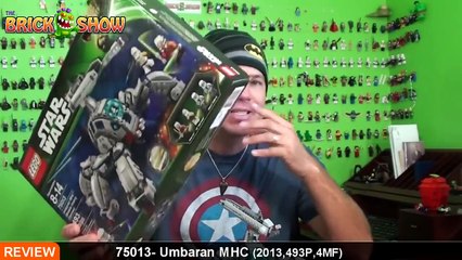 LEGO Star Wars Umbaran MHC  mobile heavy canon Review   LEGO 75013
