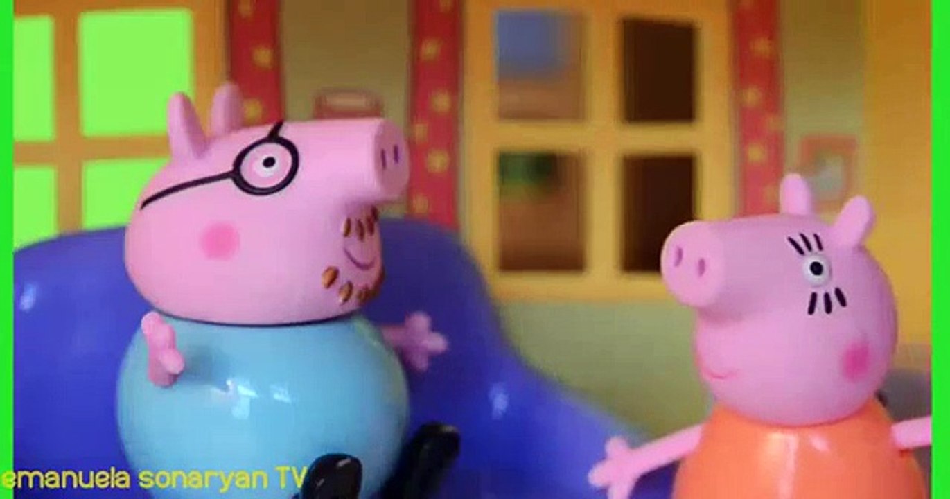 Pig George Da Familia Peppa Pig E sua Casinha Na Arvore!!! Em Portugues peppa em portugues
