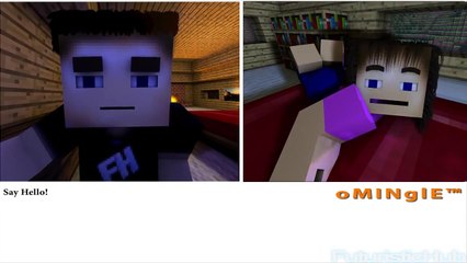 Omegle in Minecraft | Hilarious Minecraft Animation | Square Tits