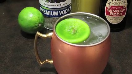 The Classic Highball of Vodka, Lime and Ginger Beer