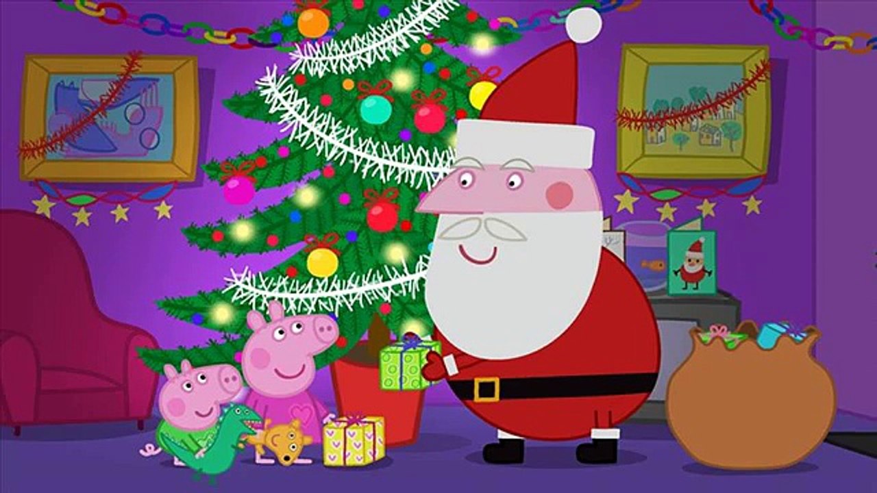 papa noel y peppa pig