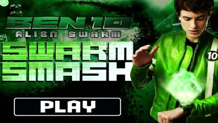 Ben 10 - Alien Swarm Smash [ Full Gameplay ] - Ben 10 Games