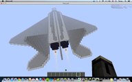 Minecraft: F-22 Raptor