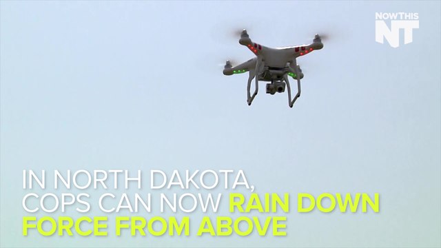 North Dakota Legalizes Weaponized Drones For Cops