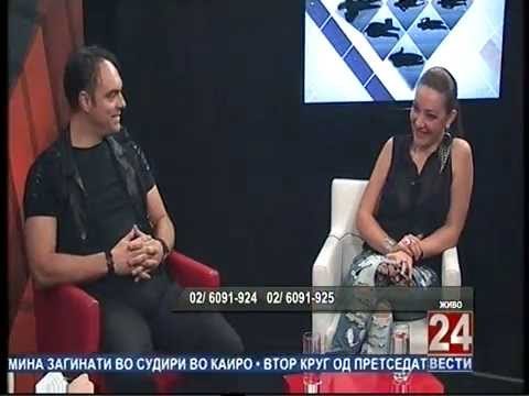 Borce Naumovski & Adrijana Kes - Gosti vo 24 vesti ( 4 del )