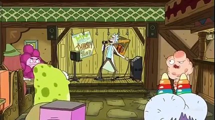Rick and Morty Mr jelly bean scene