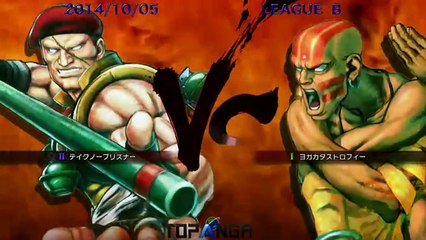 USF4 - YHC-Mochi (Dhalsim) vs Nemo (Rolento) - TL4B Round5 Battle8
