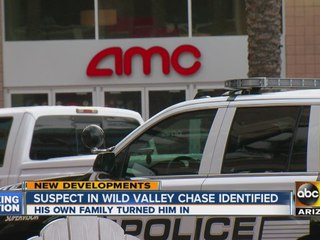 Suspect who led officials on chase in the Valley identified