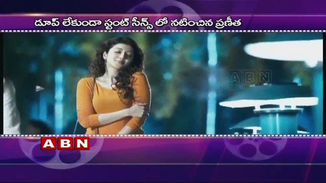 Pranitha Performs Stunts by Herself in Vishnu Manchu's Dynamite movie