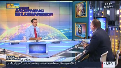 Jean-Marc Daniel: Courbe du chômage: "On est dans une économie cyclique" - 27/08