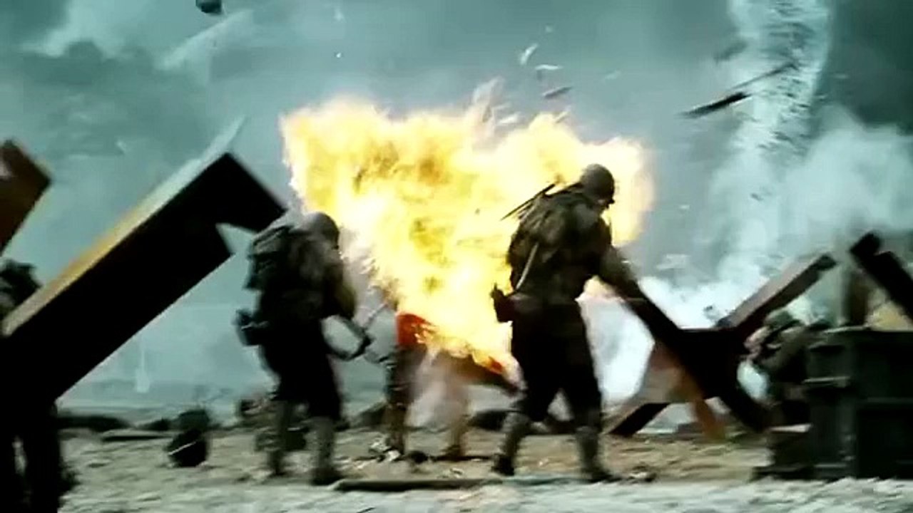 Skillet- Hero music video Saving Private Ryan